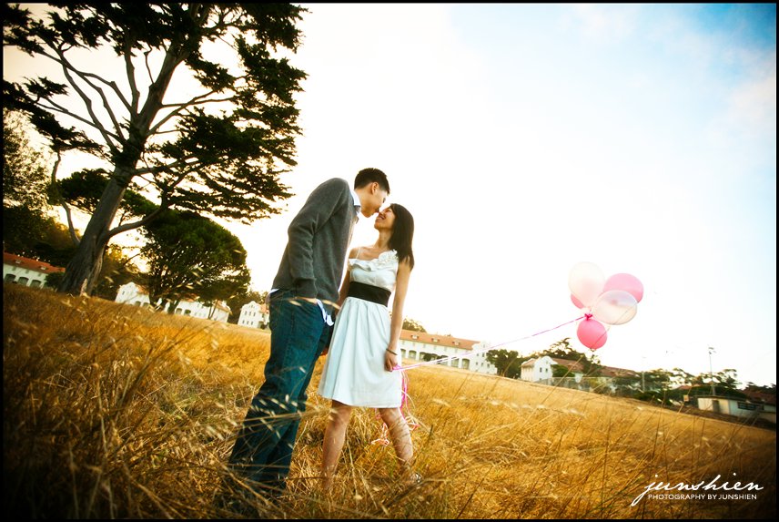 San Francisco engagement session photography