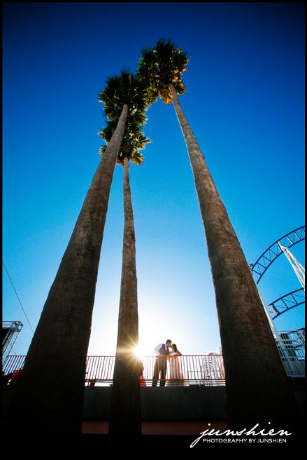 Santa Cruz Boardwalk wedding picture santa cruz wedding photography santa cruz wedding photographer santa cruz boardwalk wedding cocoanut grove wedding bay area wedding photographer