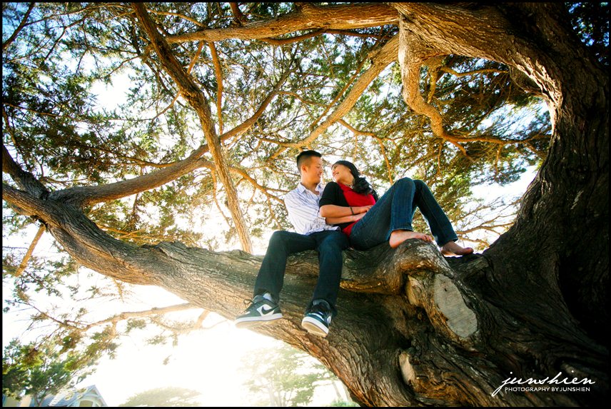 15 ShuyinDaveSession 236 Monterey engagement session photographer | Carmel Beach | Shuyin and Dave