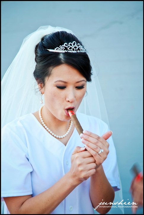 119 YoolyDarren 21030 Bay Area wedding photographer | San Jose Municipal Baseball Stadium | Yooly and Darren