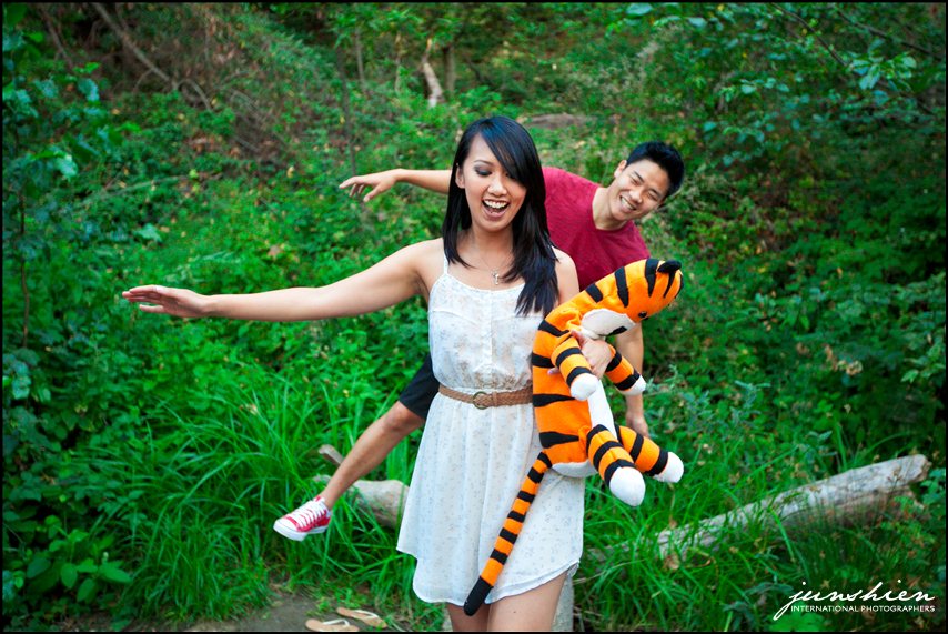 themed engagement photographer styled engagement session photography calvin and hobbes inspired engagement session bay area wedding photography bay area wedding photographer blog 